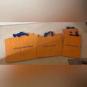 Authentic LOUIS VUITTON Shopping Bag Luxury Bundle of 7